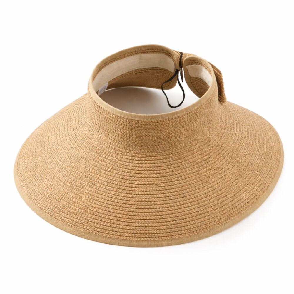 Floppy-Brim Straw Hat