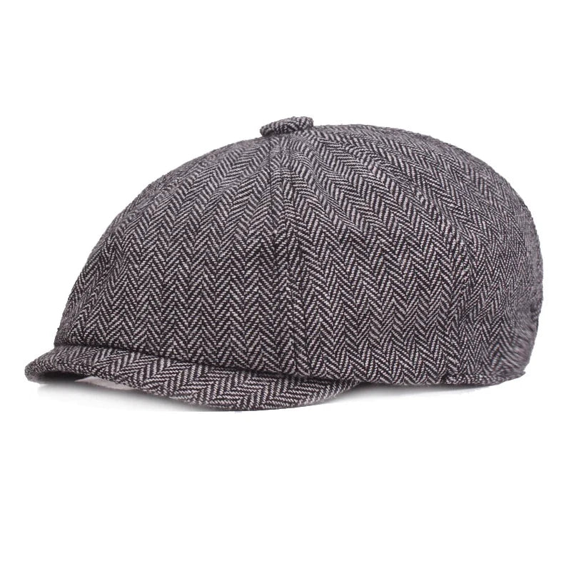 Men's Cotton Newsboy Cap