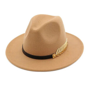 British-Style Fedora Hat
