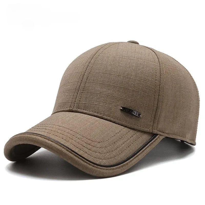 Lightweight Linen-Look Cap