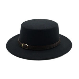 Flat Fedora Hat