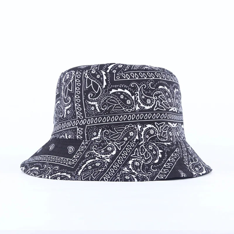 Bandana-Print Bucket Hat