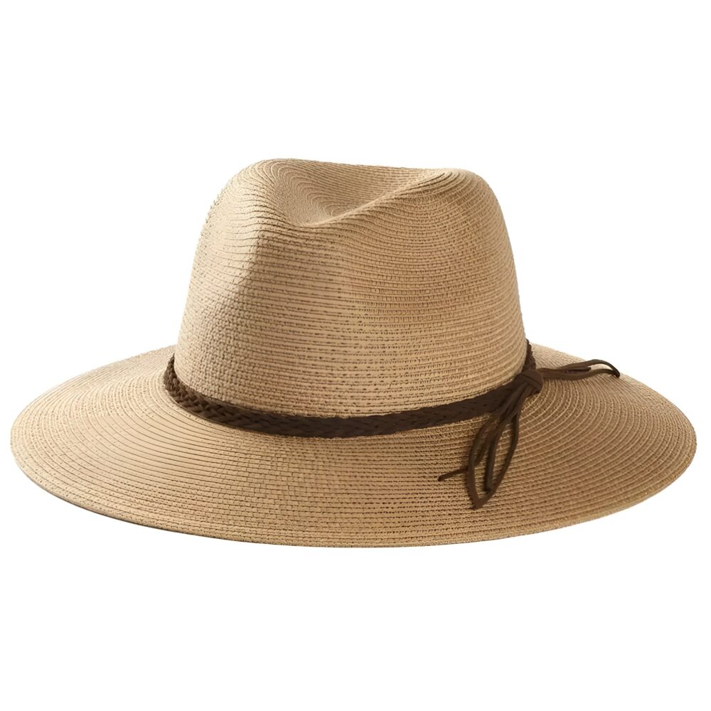 Foldable Braided Straw Hat