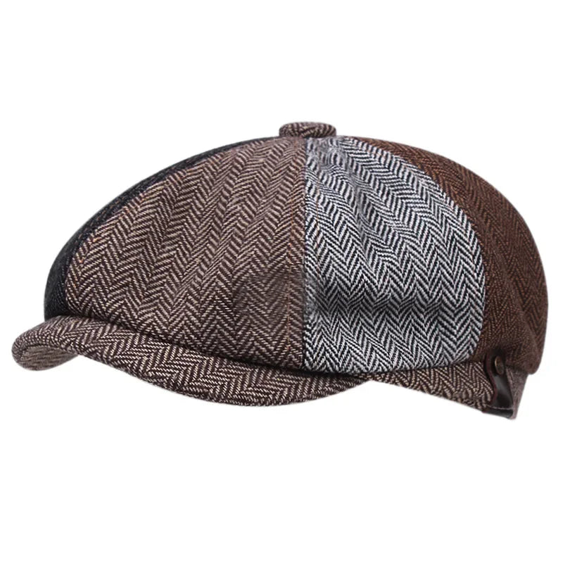 Adjustable Newsboy Cap