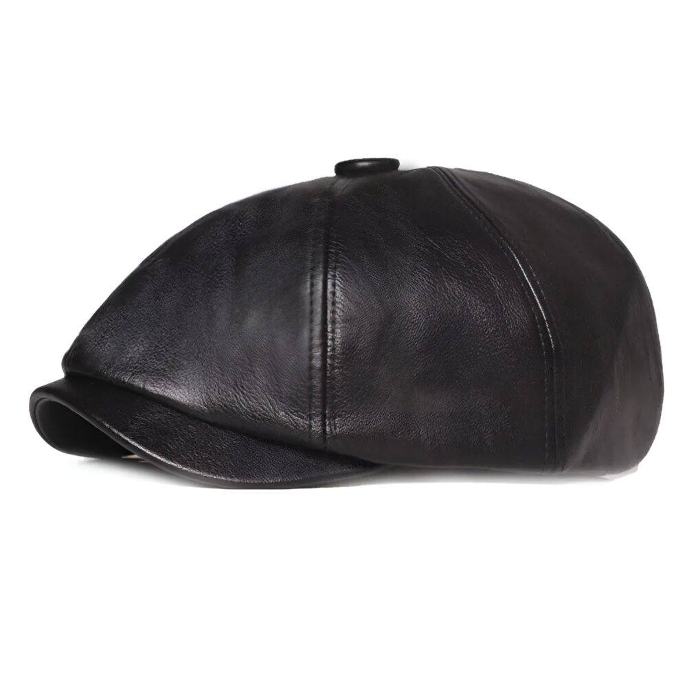 S8edb158344ba4739bdd10989d873461fD_1.jpg Genuine Leather Newsboy Cap