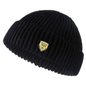 Docker Beanie with Embroidered Patch