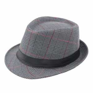 Checkered Fedora Hat