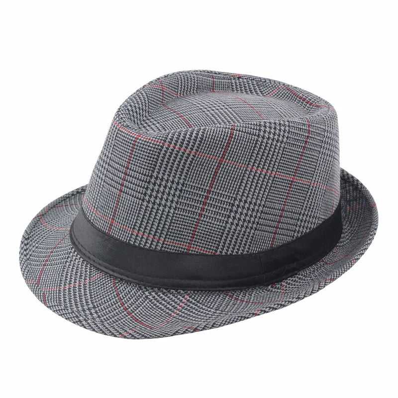 Checkered Fedora Hat