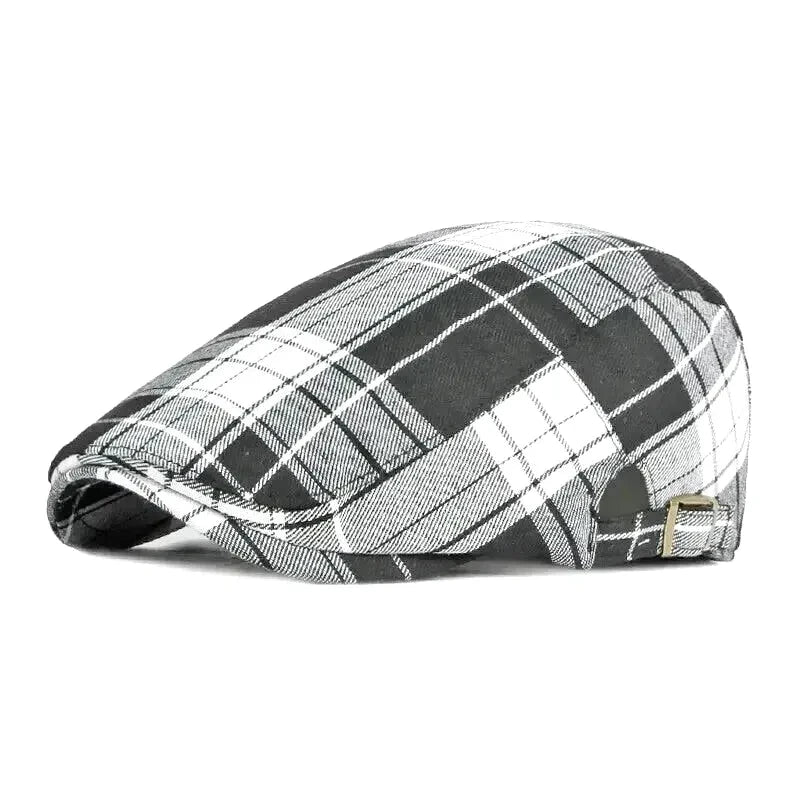 Men's Plaid Beret