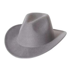 Cowboy Hat with Wide Brim and Cord Detail